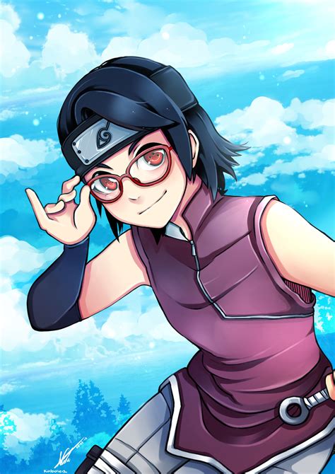 sarada rule34|Sarada.